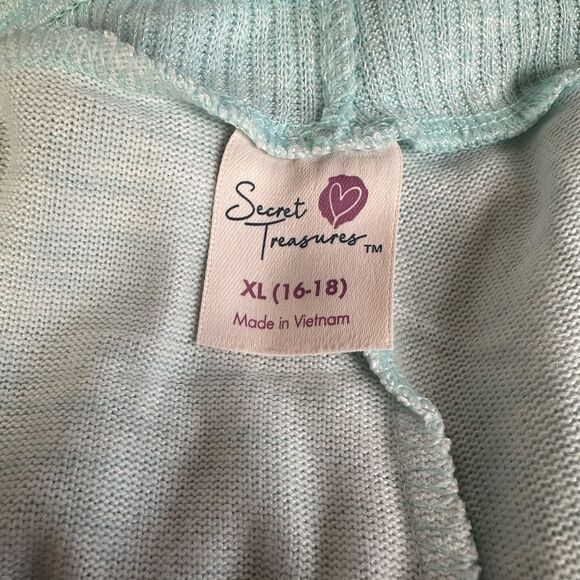 Brand New Secret Treasures Blue Shorts Woman’s size XL - Picture 4 of 7